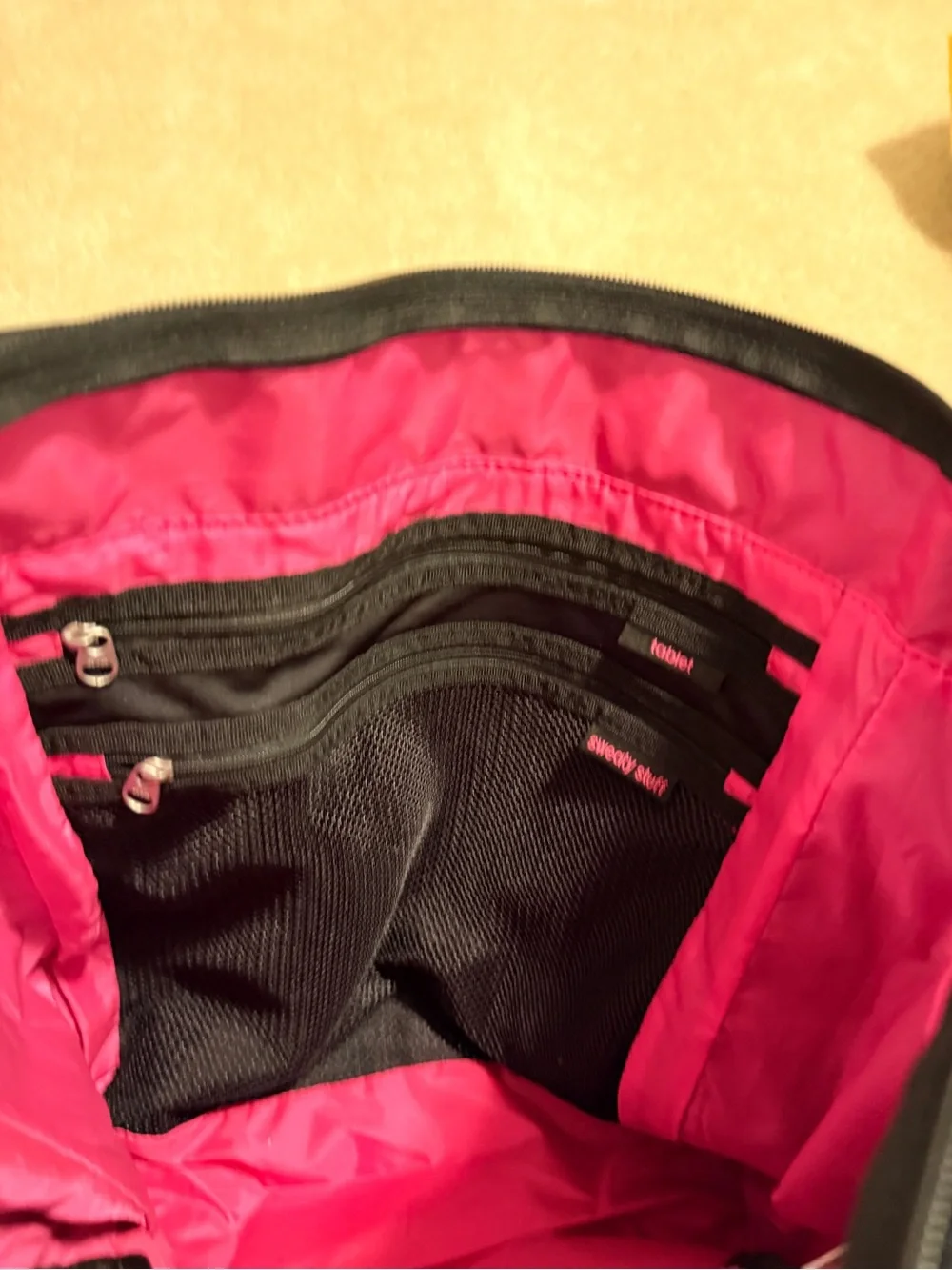 Adidas Black Gym Tote Bag